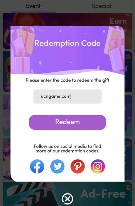 Chapters redemption code - DISCORD50K. EASTERDROP. EARTHDAY. MAYTHE4TH. After login, on the Suggested servers page, press Unlock Items button in the upper right corner. Press I've got a Code button. Copy one of our codes and paste it into the box. Press the Next button to claim your rewards. If you're looking for codes for other games, we have many of …